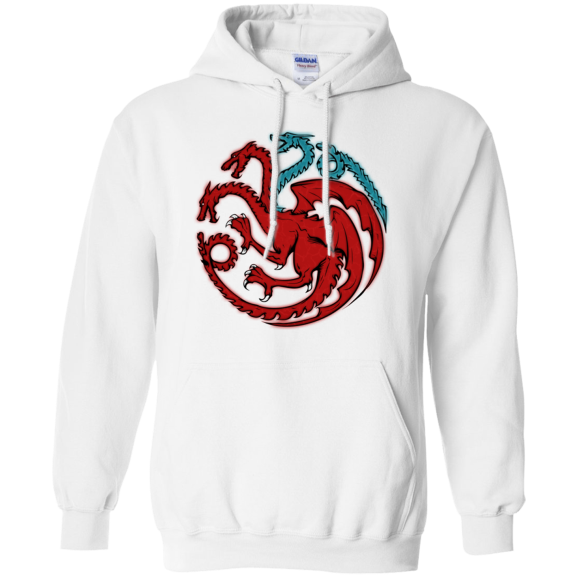 Trinity of fire and ice V2 Pullover Hoodie