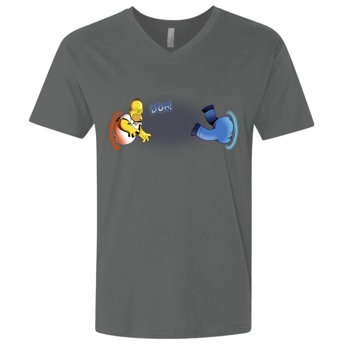 Portal D'oh Men's Premium V-Neck
