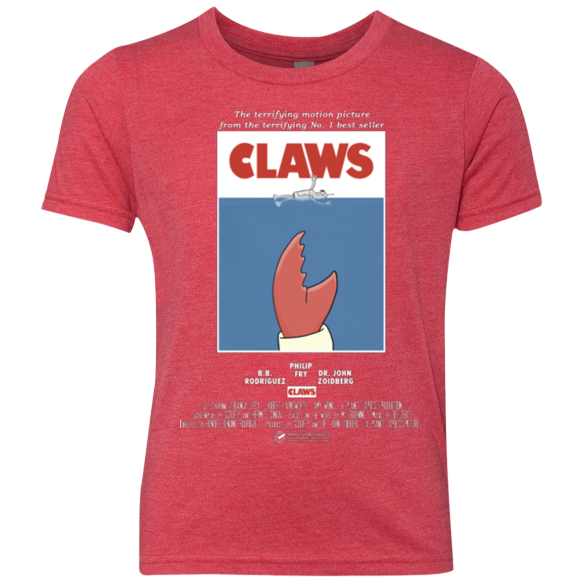 Claws Movie Poster Youth Triblend T-Shirt