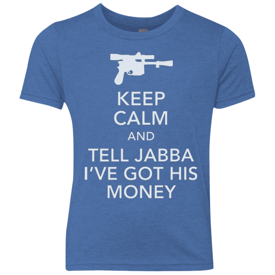 Tell Jabba (2) Youth Triblend T-Shirt