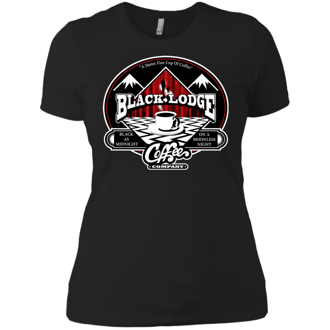 Black Lodge Coffee Company Women's Premium T-Shirt
