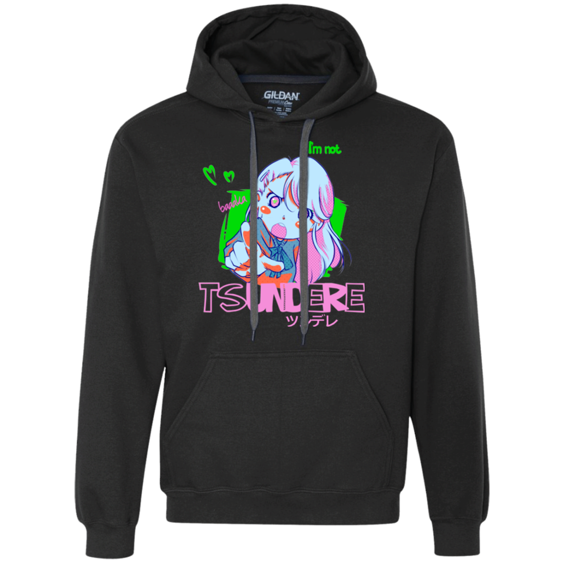 Tsundere Premium Fleece Hoodie