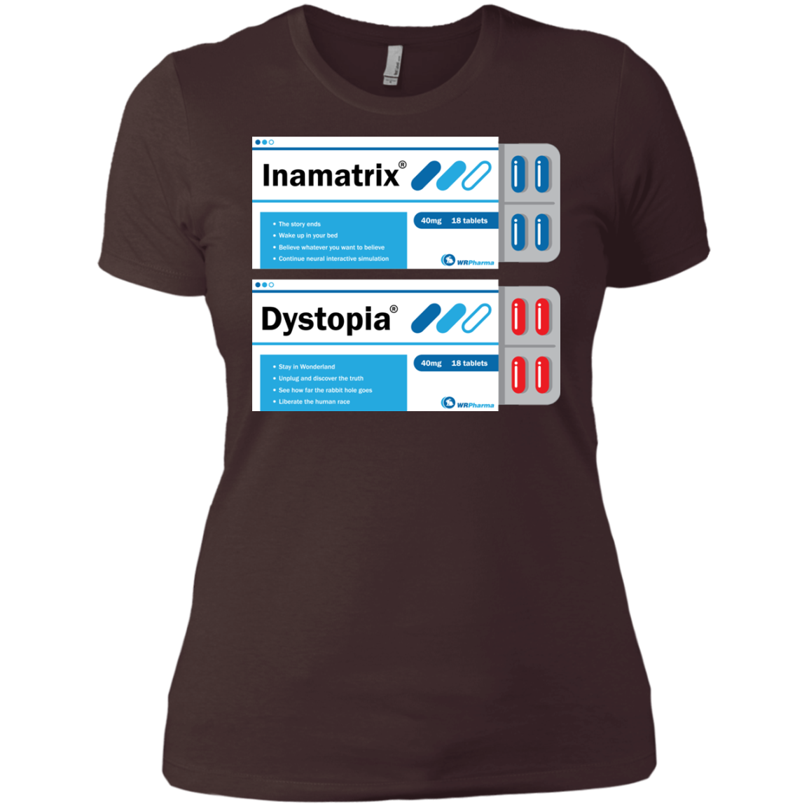 Red or Blue Women's Premium T-Shirt