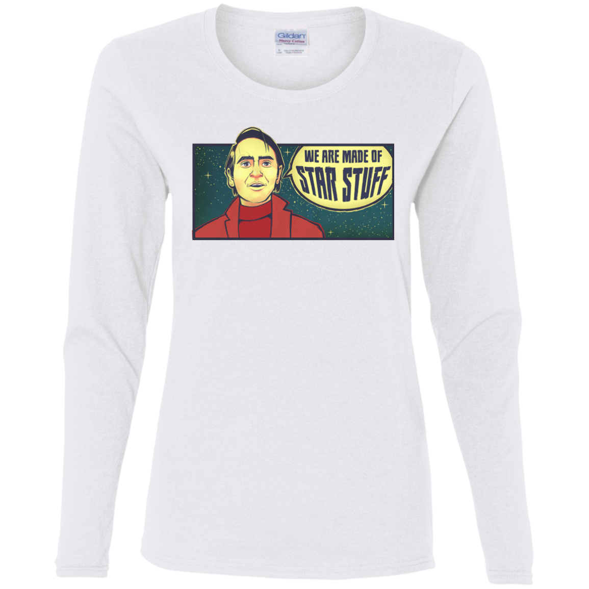 SAGAN Star Stuff Women's Long Sleeve T-Shirt
