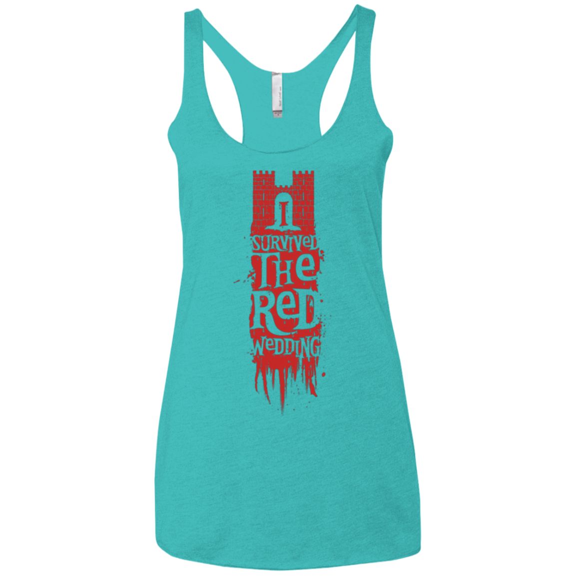 I Survived the Red Wedding Women's Triblend Racerback Tank