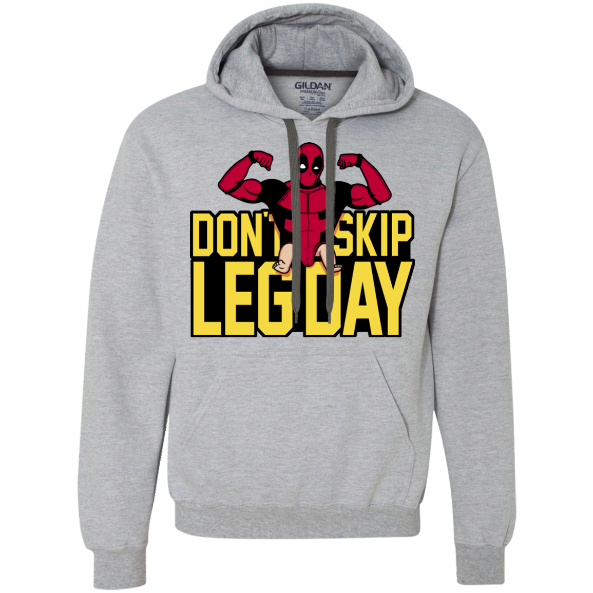 Dont Skip Leg Day Premium Fleece Hoodie