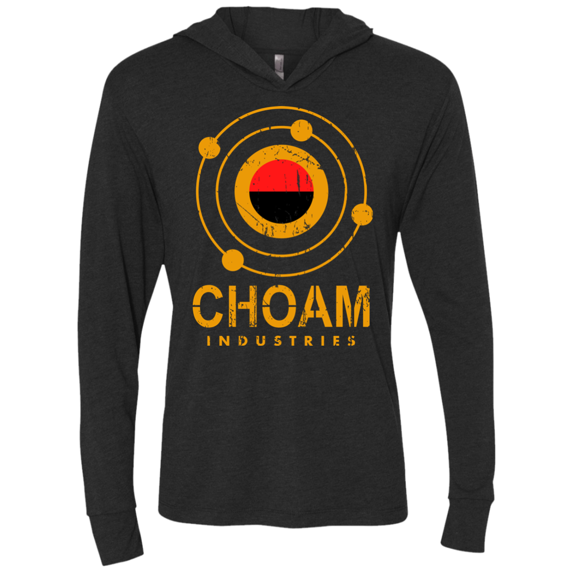 Choam Triblend Long Sleeve Hoodie Tee