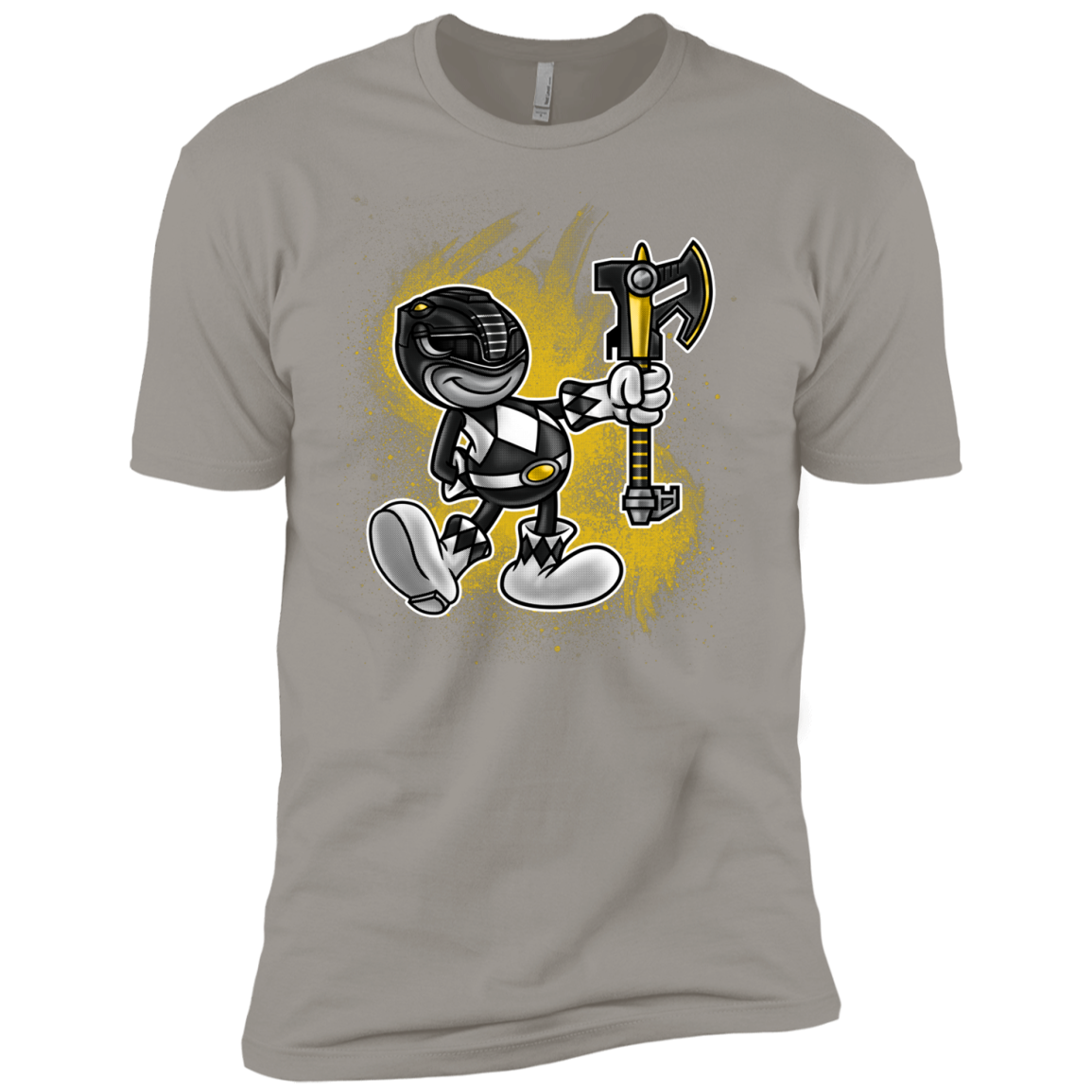 Black Ranger Artwork Boys Premium T-Shirt