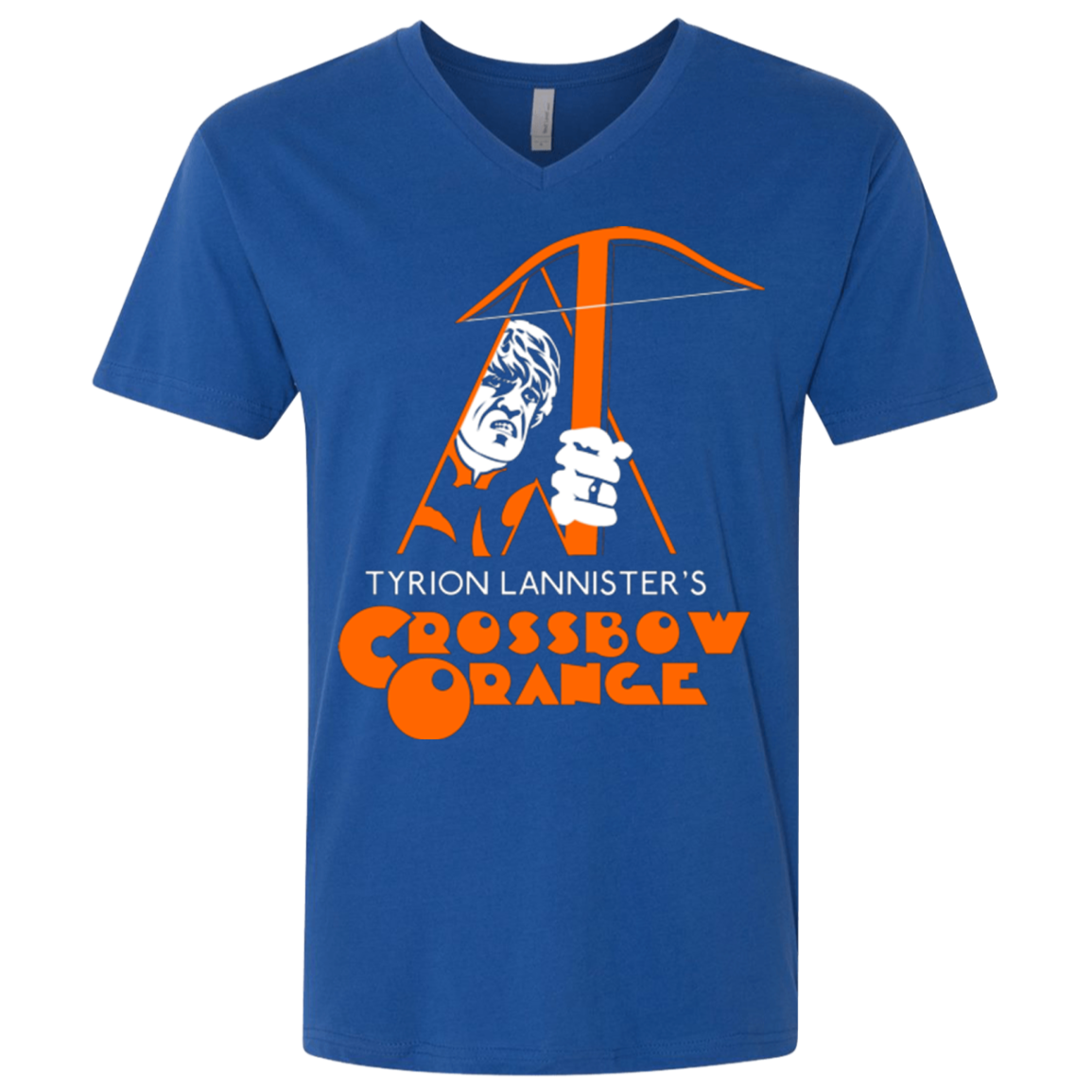 Crossbow Orange Men's Premium V-Neck