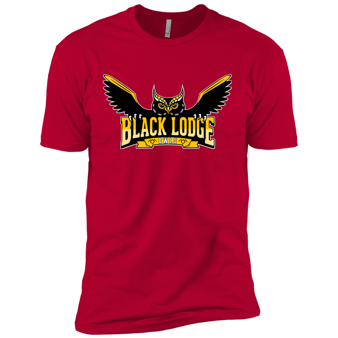 Black Lodge Owls Men's Premium T-Shirt