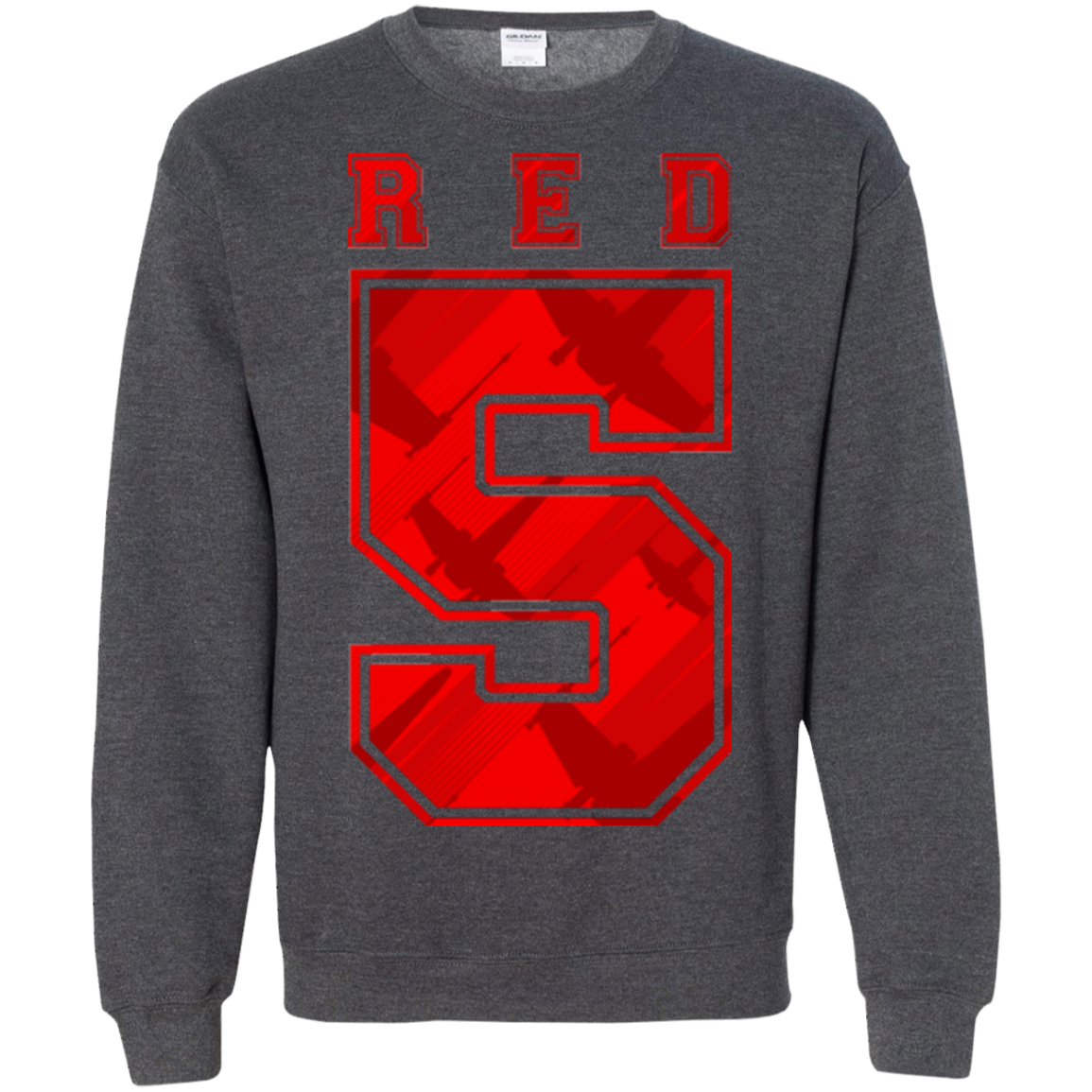 Red 5 Crewneck Sweatshirt