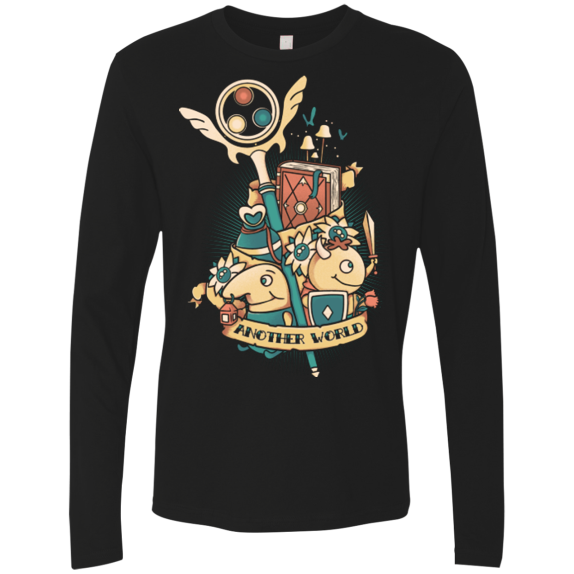 Another world Men's Premium Long Sleeve