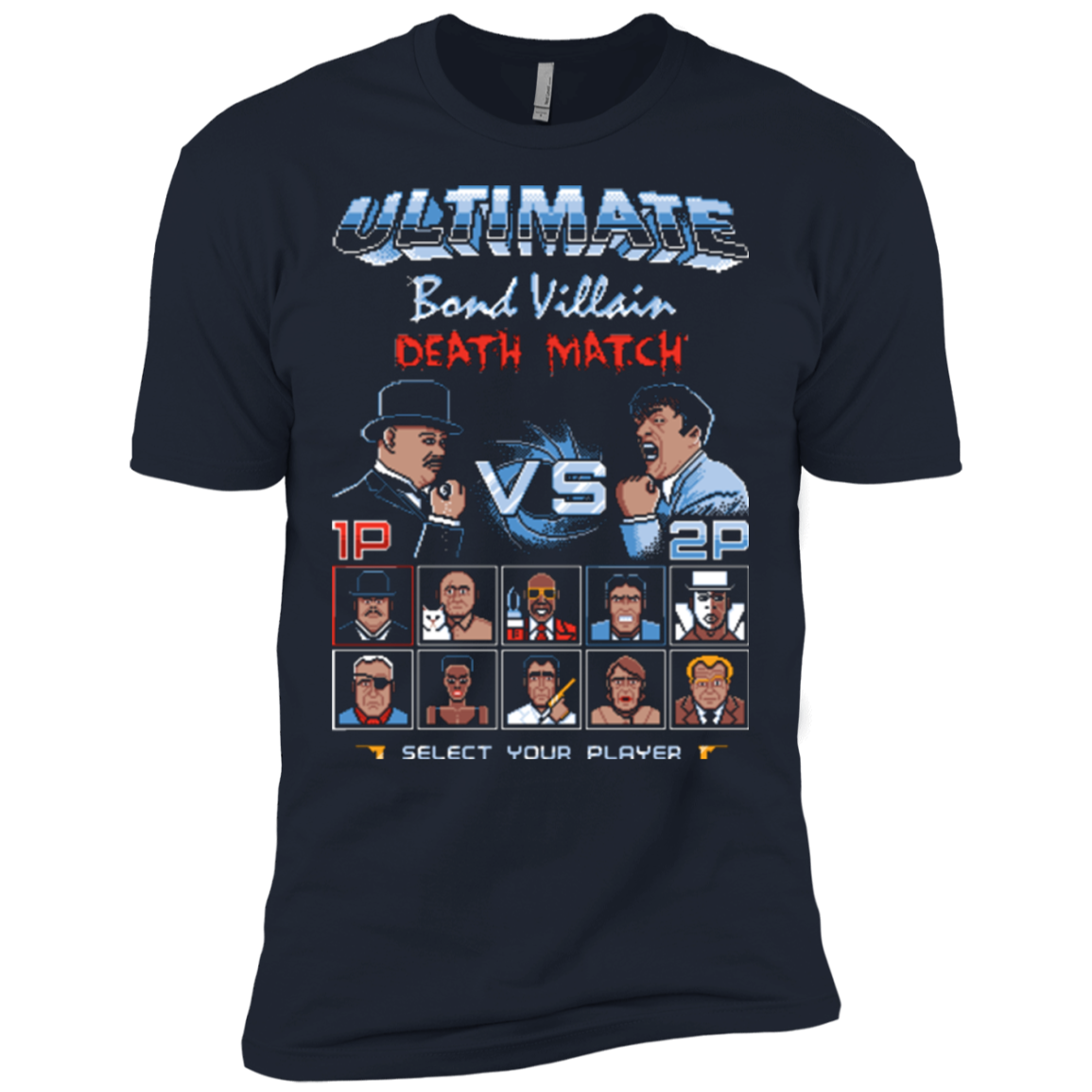 Bond Villain Death Match Men's Premium T-Shirt