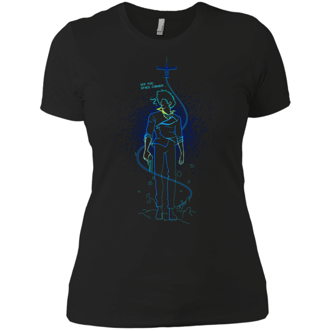 Shadow of Space Cowboy Women's Premium T-Shirt