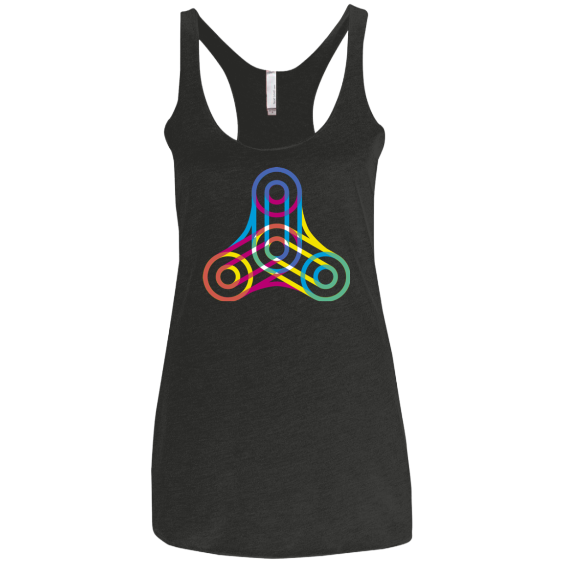 Never Win Women's Triblend Racerback Tank