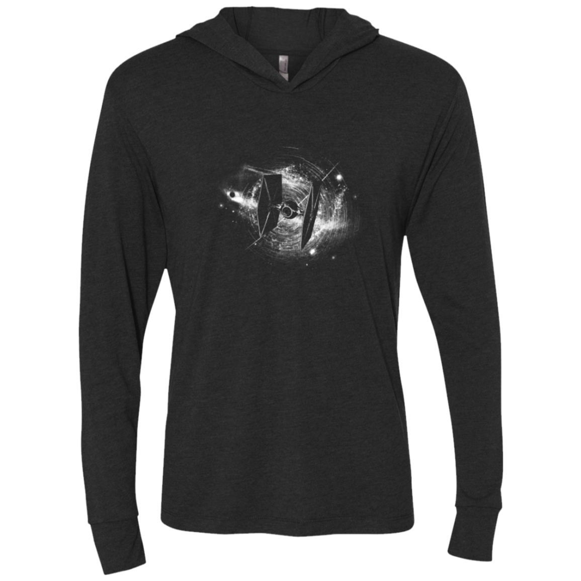 Fighter 2 Triblend Long Sleeve Hoodie Tee