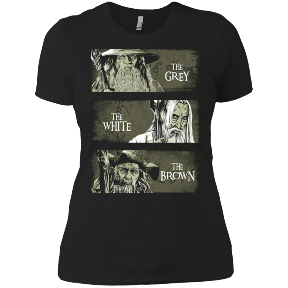 Wizards of Middle Earth Women's Premium T-Shirt