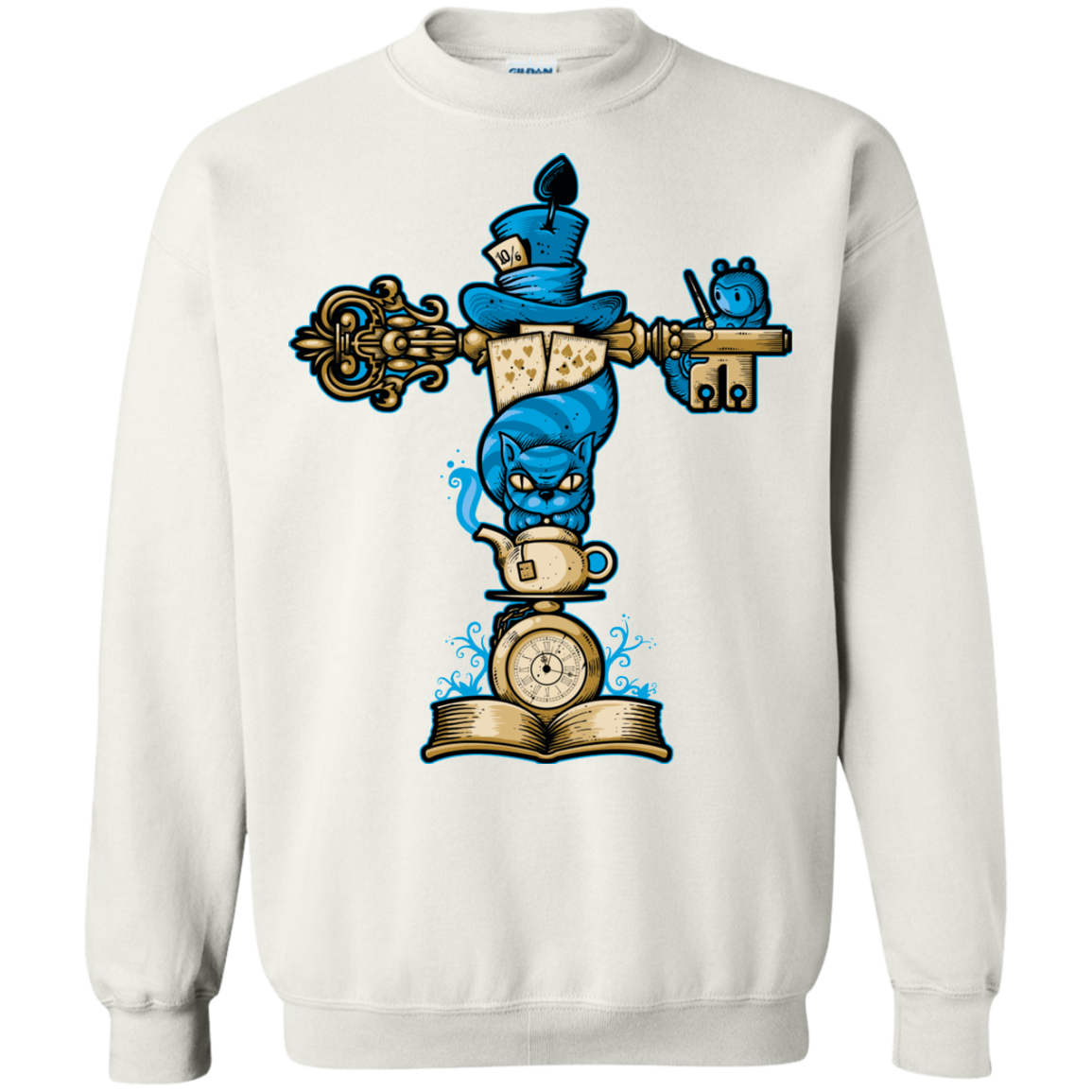 Wonderland Totem Crewneck Sweatshirt