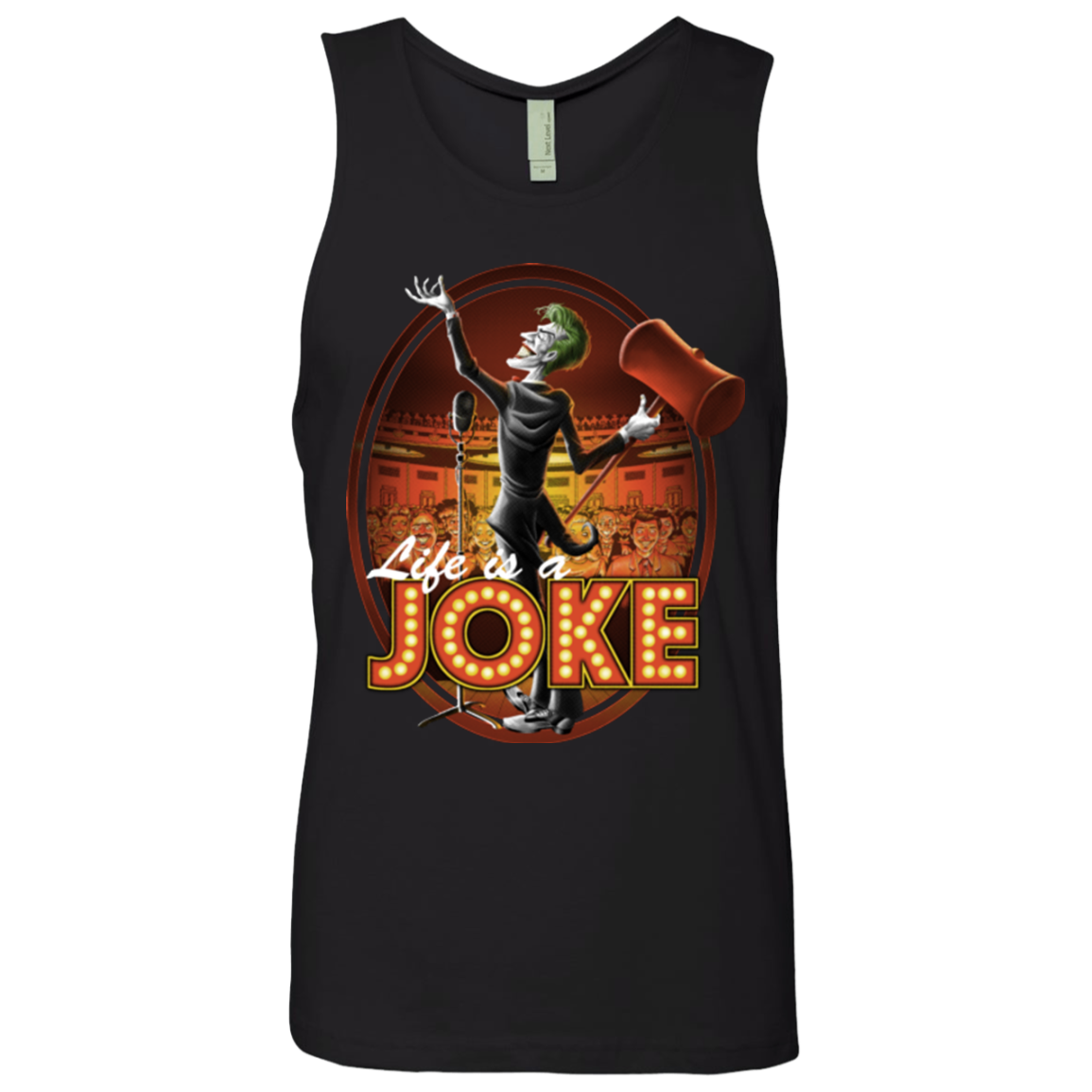 Life Is A Joke Men's Premium Tank Top