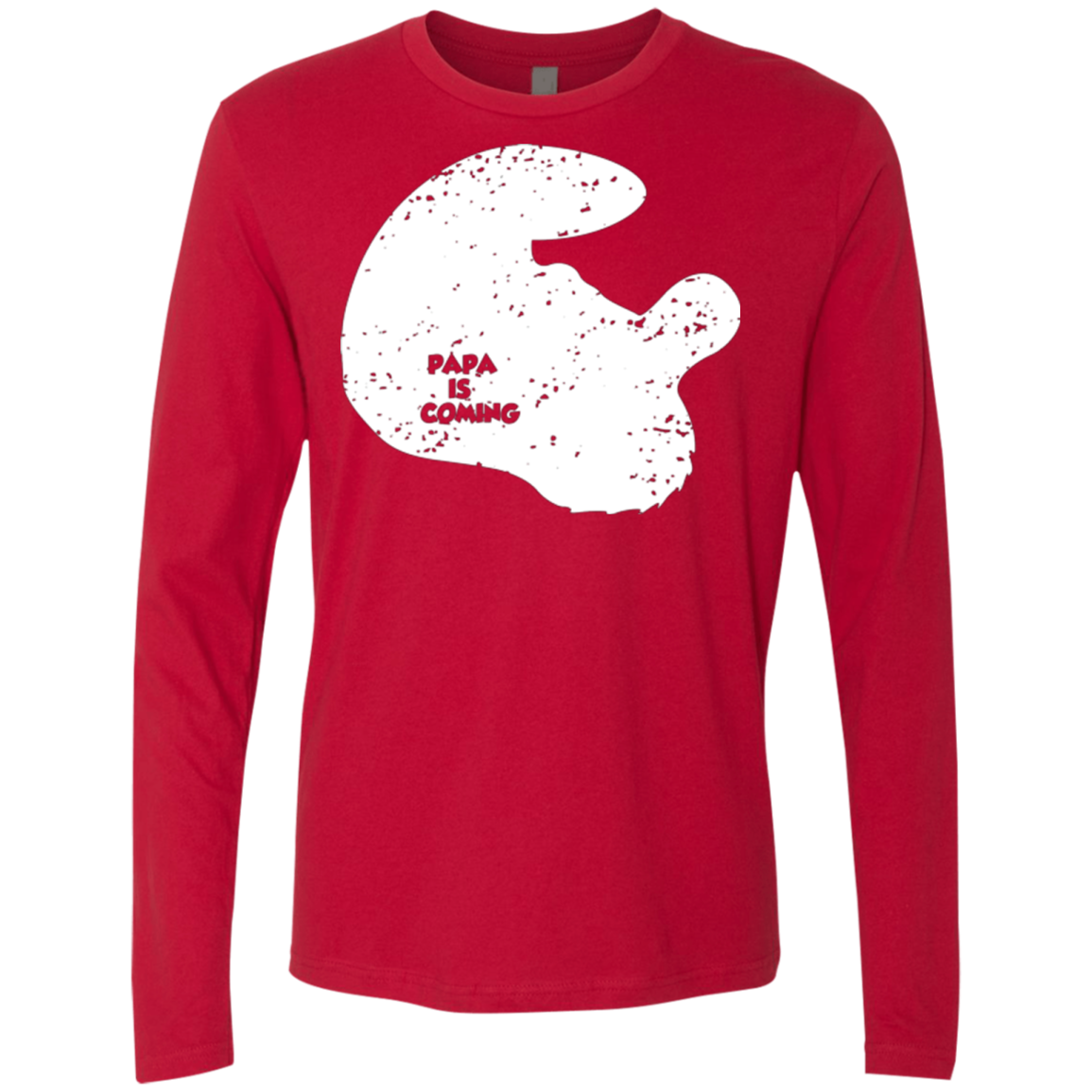 Papa Is Coming Men's Premium Long Sleeve