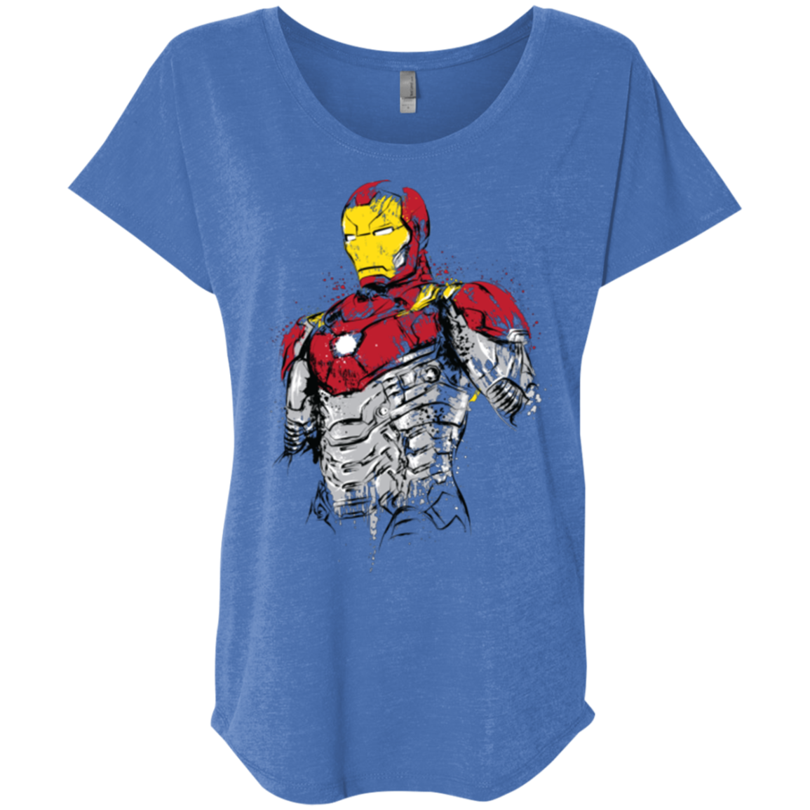 Ironman - Mark XLVII Armor Triblend Dolman Sleeve