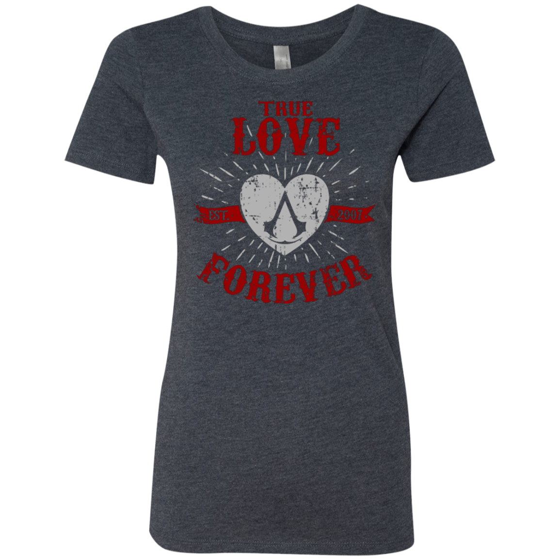 True Love Forever Assasin Women's Triblend T-Shirt