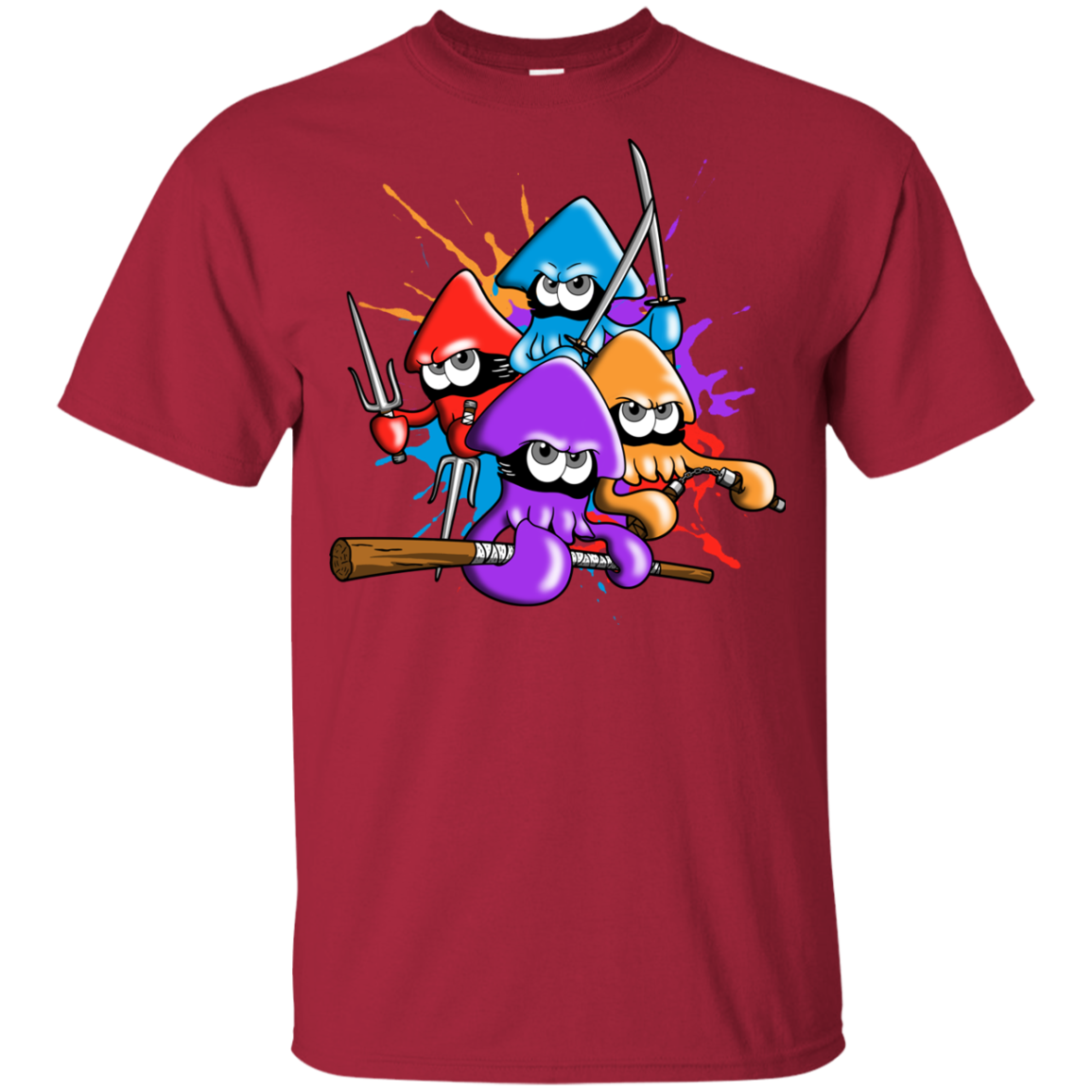 Teenage Mutant Ninja Squids Youth T-Shirt