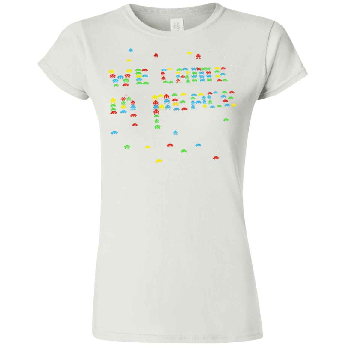 We came in peace Junior Slimmer-Fit T-Shirt