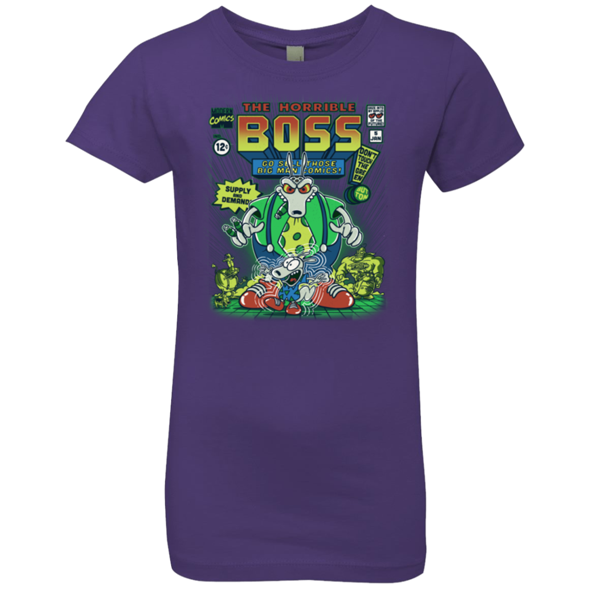 The Horrible Boss Girls Premium T-Shirt