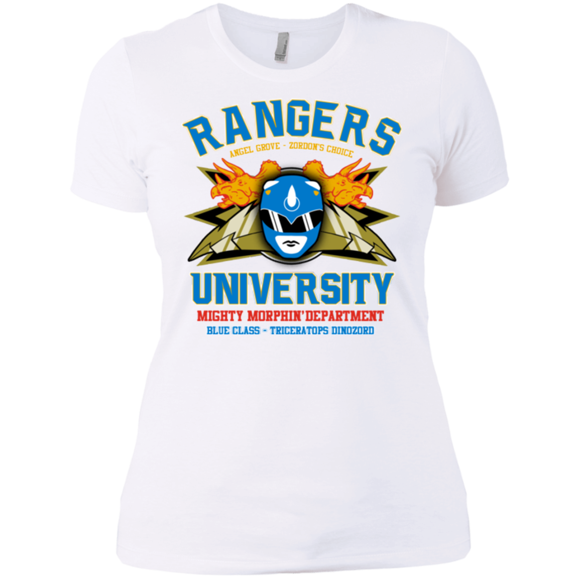 Rangers U Blue Ranger Women's Premium T-Shirt