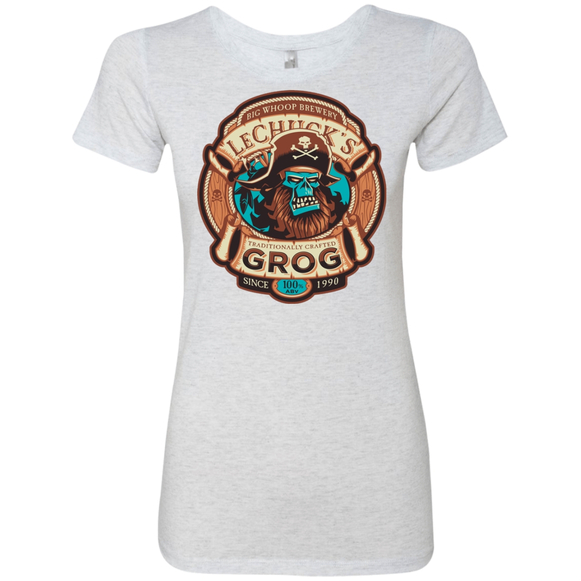 Ghost Pirate Grog Nmns Women's Triblend T-Shirt