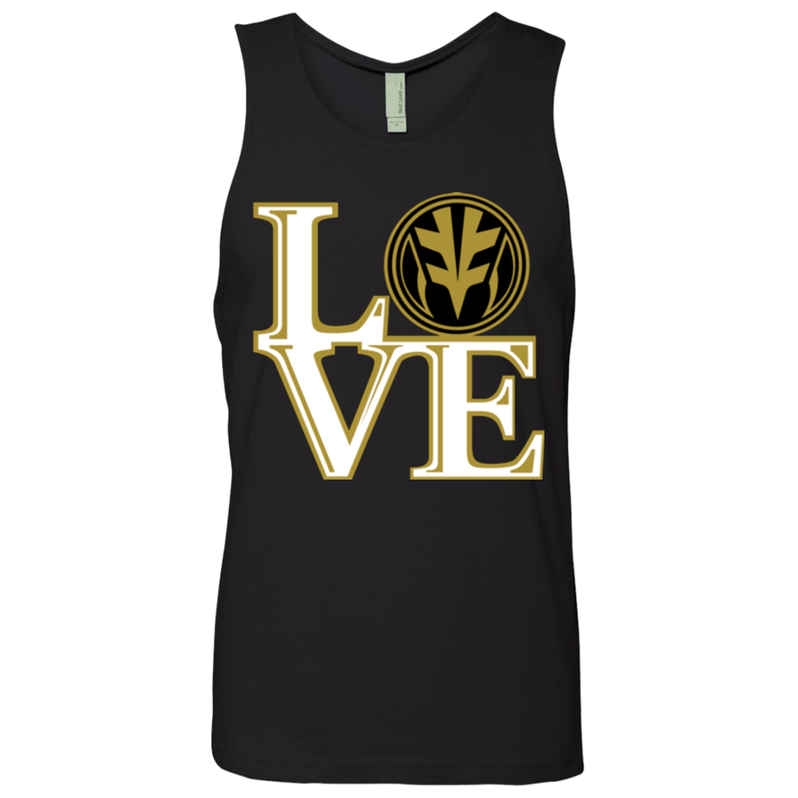 White Ranger LOVE Men's Premium Tank Top