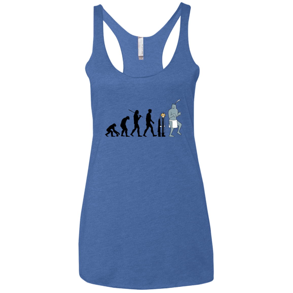 Don't Call Me Shorty Women's Triblend Racerback Tank