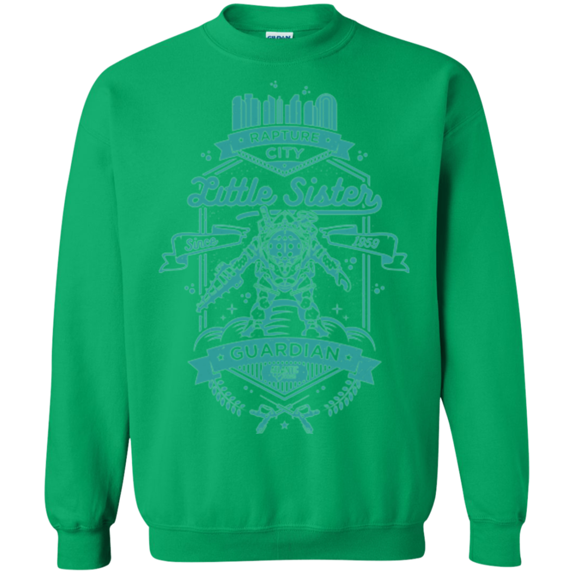 Little Sister Protector Crewneck Sweatshirt