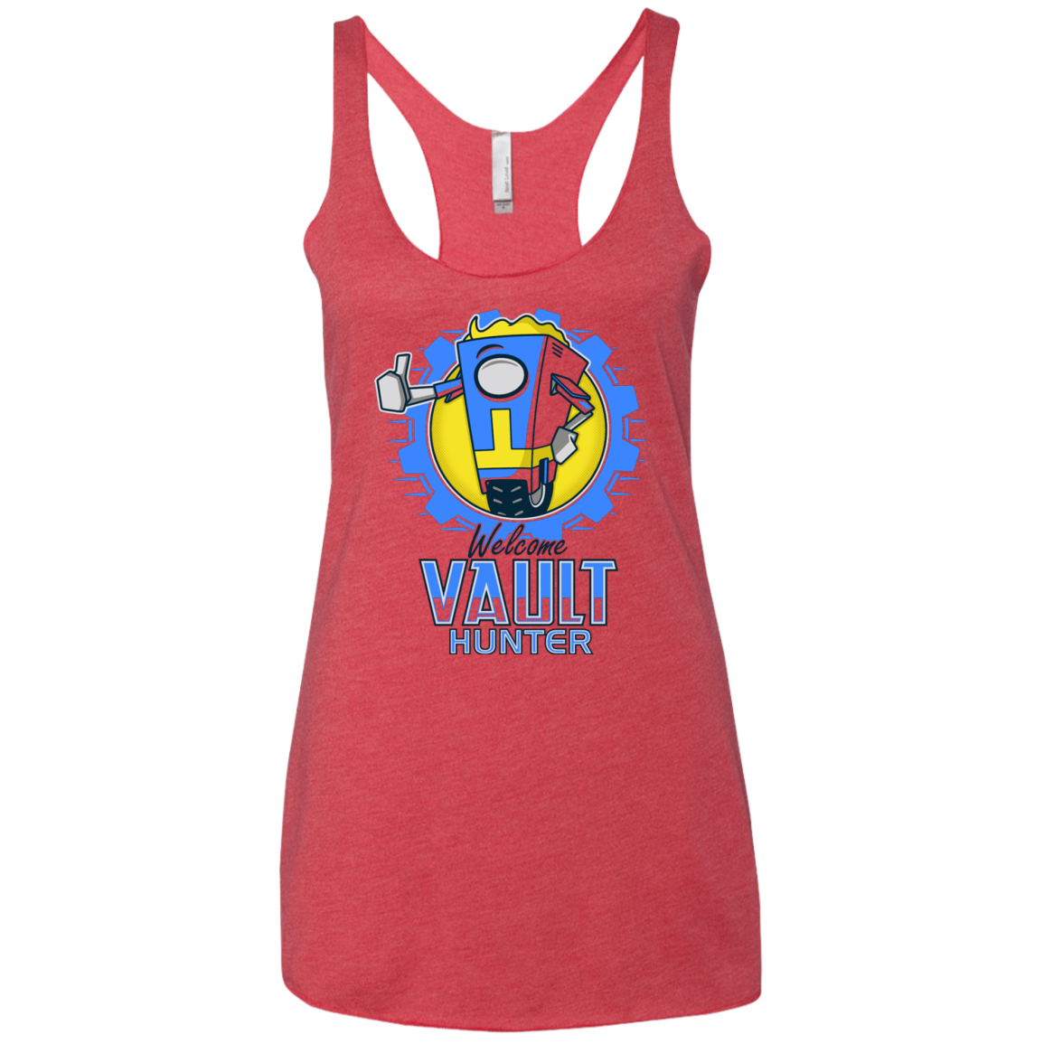 Welcome Vault Hunter Women's Triblend Racerback Tank