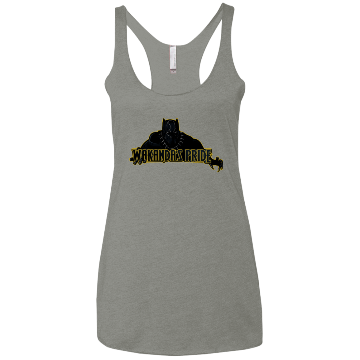 Wakandas Pride Women's Triblend Racerback Tank