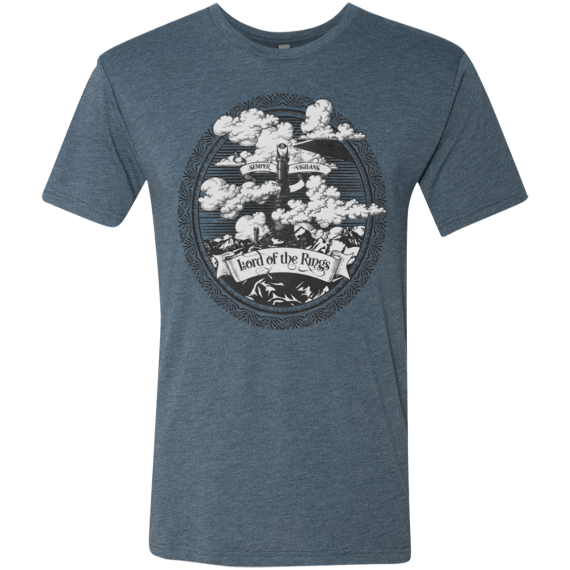 Vintage Mordor Tower Men's Triblend T-Shirt