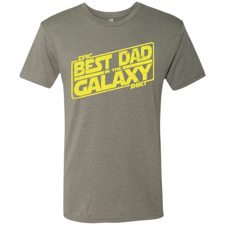 Best Dad in the Galaxy Men's Triblend T-Shirt