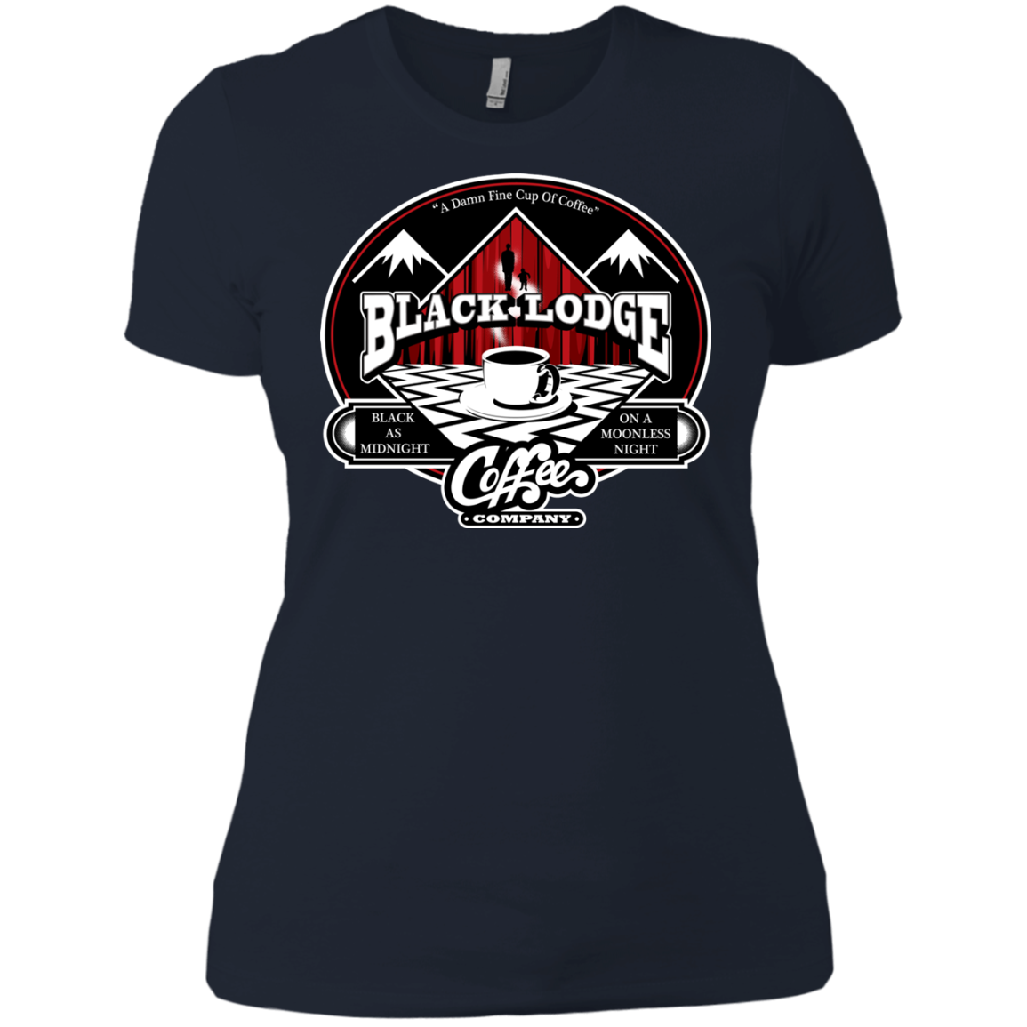 Black Lodge Coffee Company Women's Premium T-Shirt