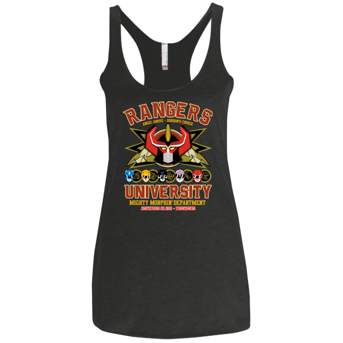 RANGERS U Ultimate Women's Triblend Racerback Tank
