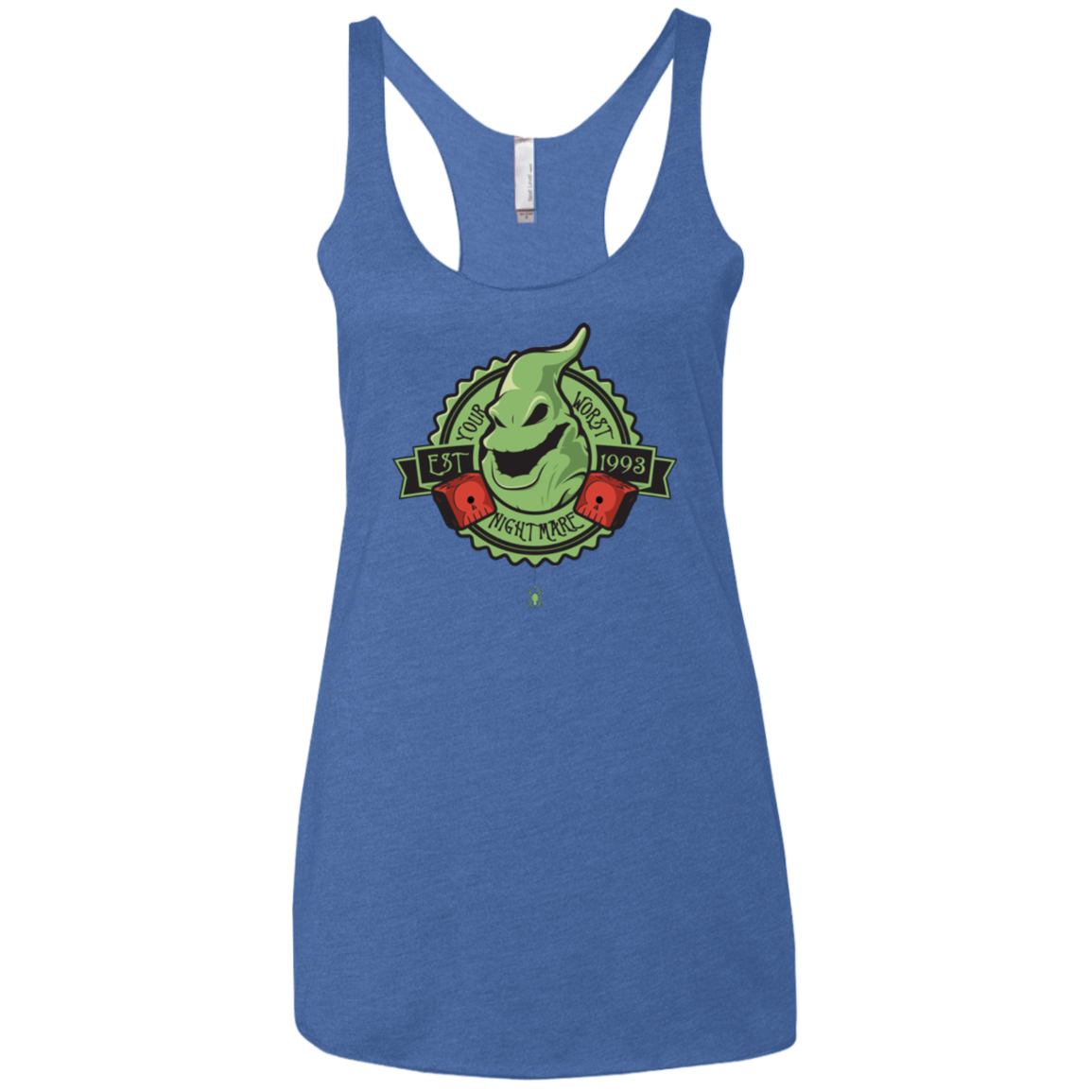YOUR WORST NIGHTMARE Women's Triblend Racerback Tank