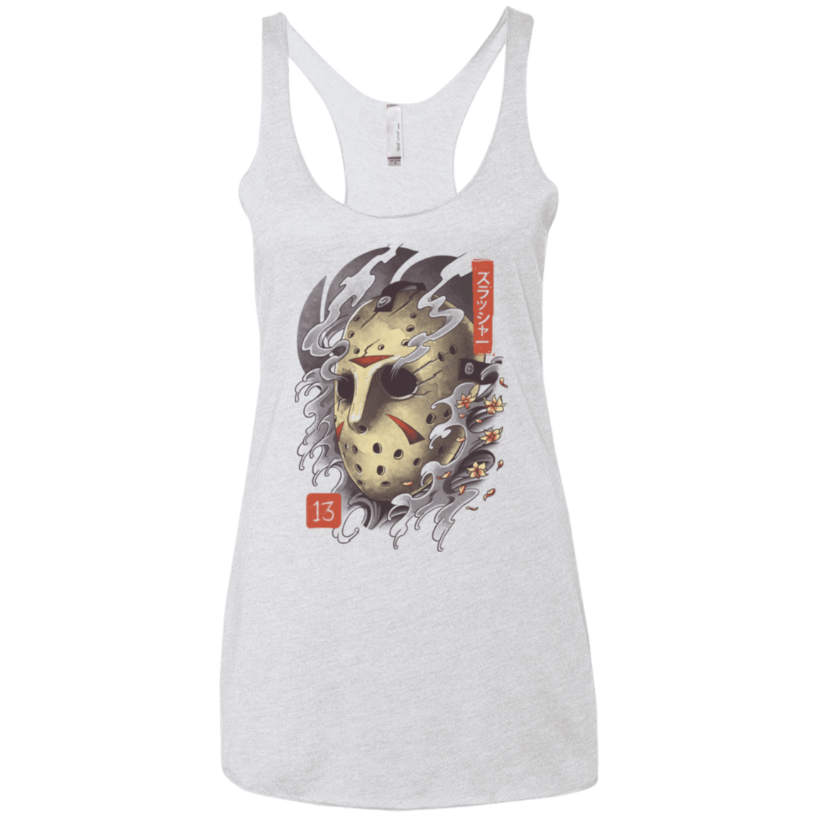 Oni Jason Mask Women's Triblend Racerback Tank