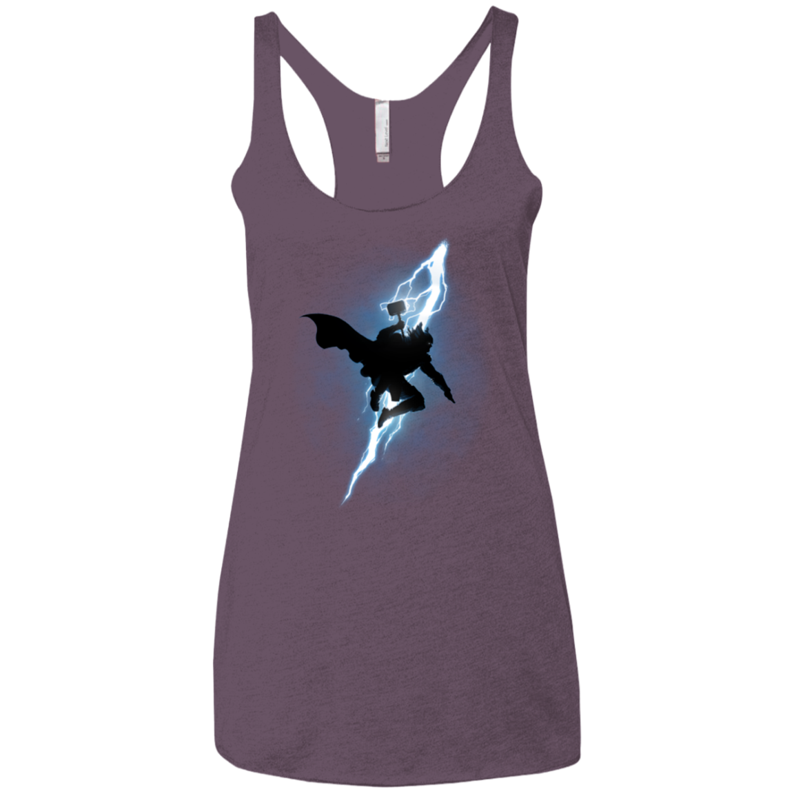 The Thunder God Returns Women's Triblend Racerback Tank