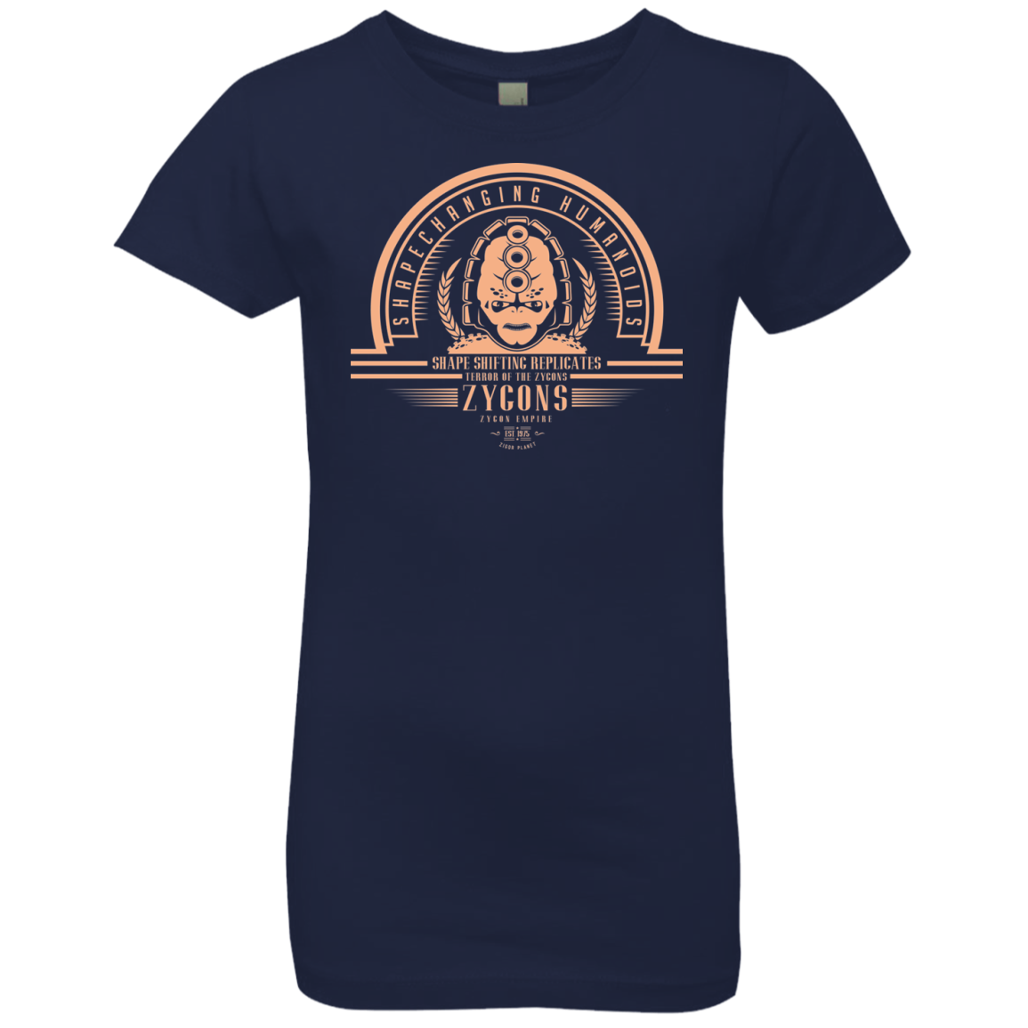 Who Villains Zygons Girls Premium T-Shirt