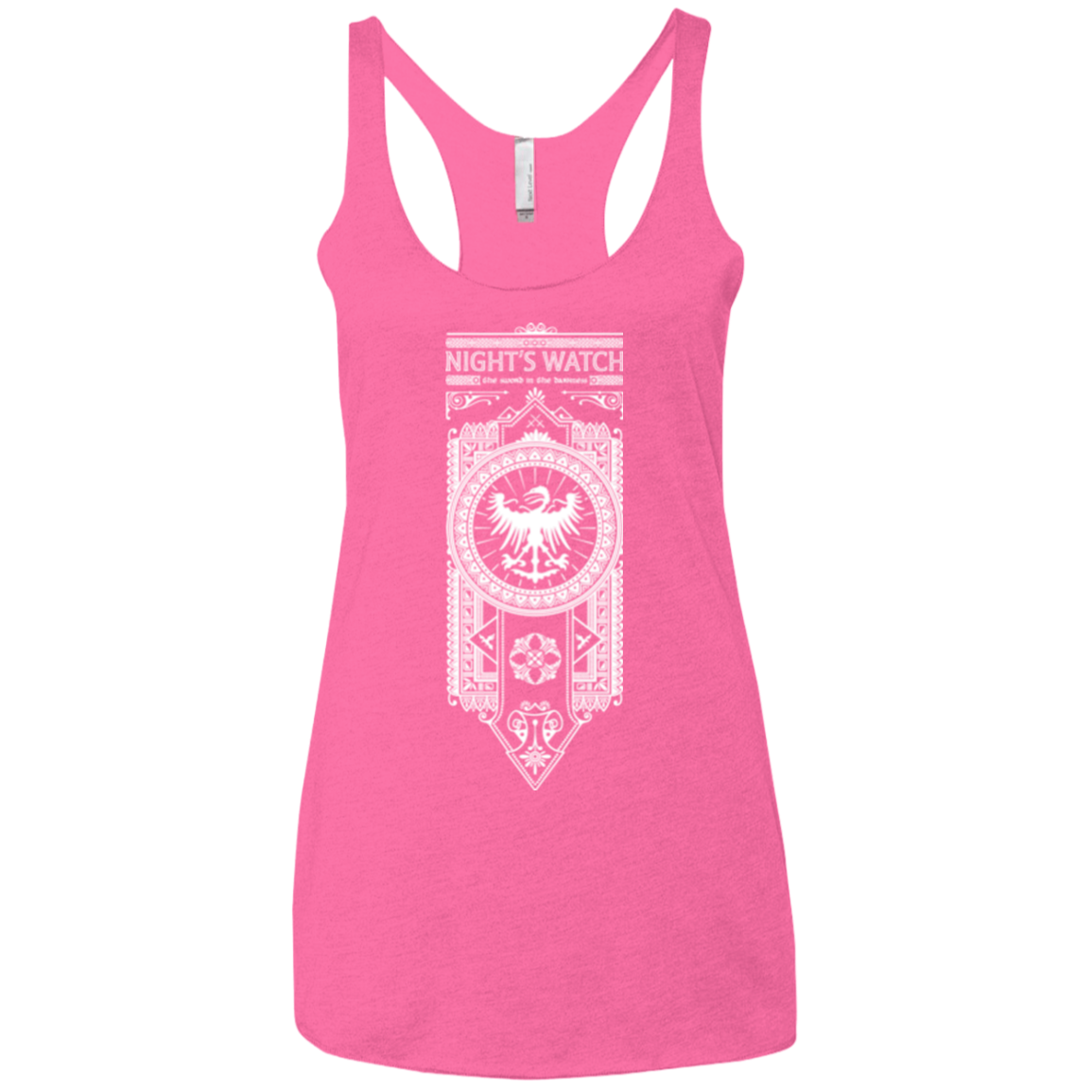 Nights Watch Women's Triblend Racerback Tank
