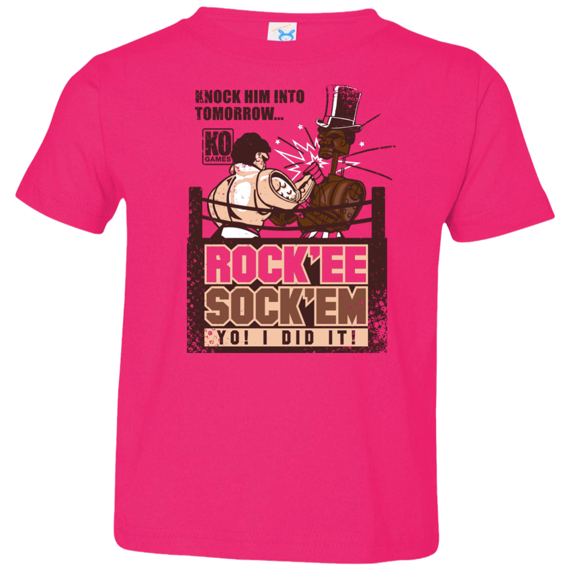 Rockee Sockem Toddler Premium T-Shirt