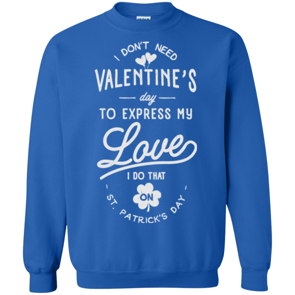 Valentine's Day Crewneck Sweatshirt