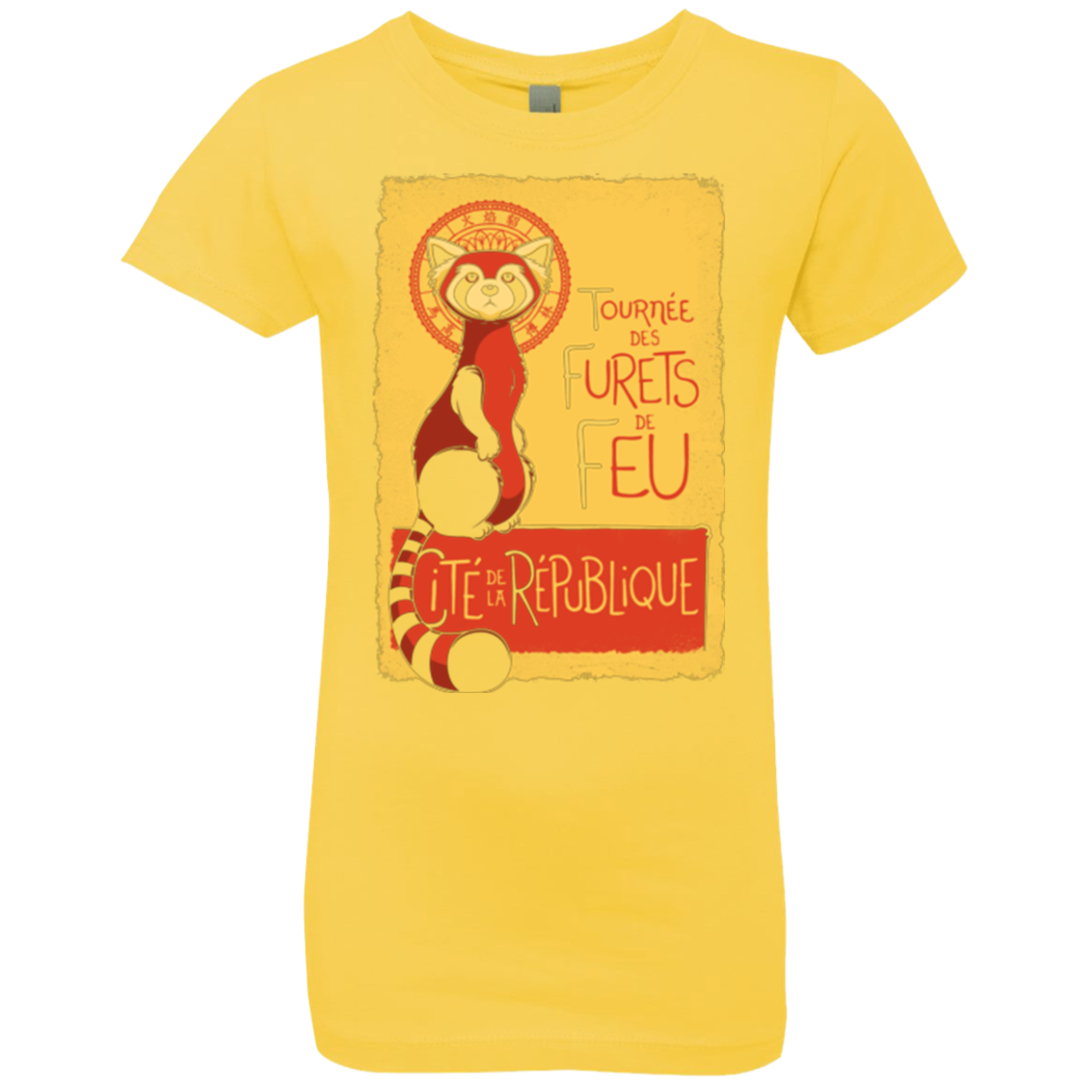 Les Furets de Feu Girls Premium T-Shirt