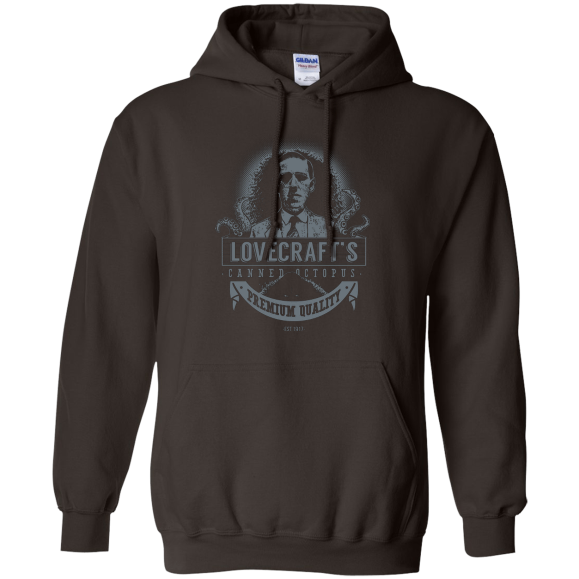 Lovecraft Canned Octopus Pullover Hoodie