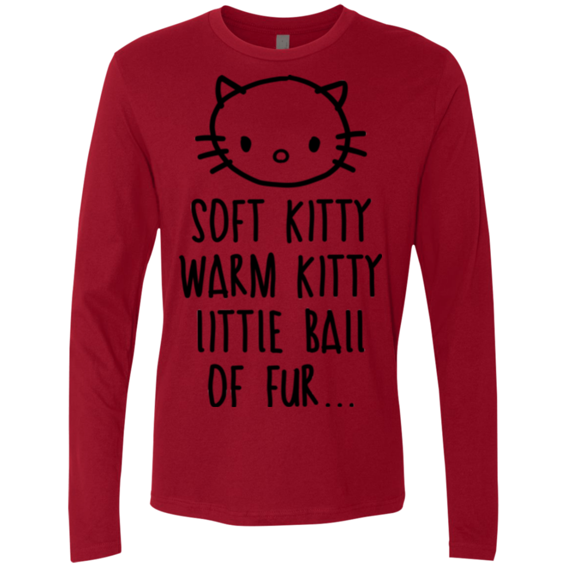 Weird Kitty Men's Premium Long Sleeve